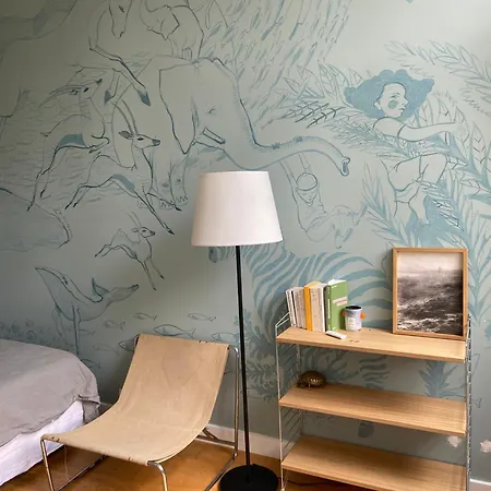 Daire Quiet And Bright Loft Paris